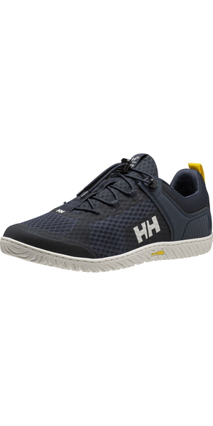 2026 Helly Hansen Mens HP Foil V2 Sailing Shoes 11708 - Navy / Off White